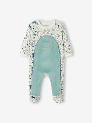 Baby-Pyjamas-Velour Sleepsuit for Baby Boys, Oeko Tex®