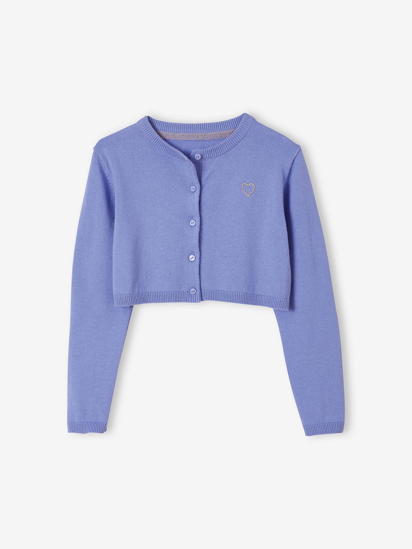 Girls on sale cropped cardigan