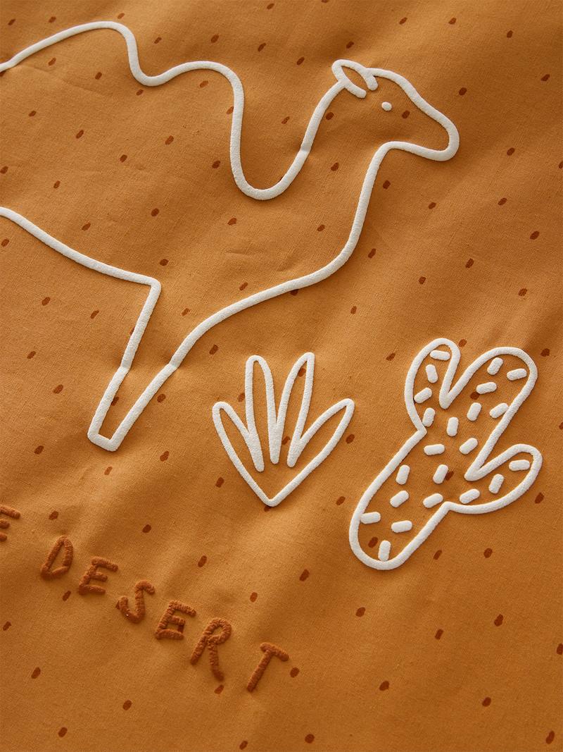 Duvet Cover for Babies, Wild Sahara brown light solid, Bedding