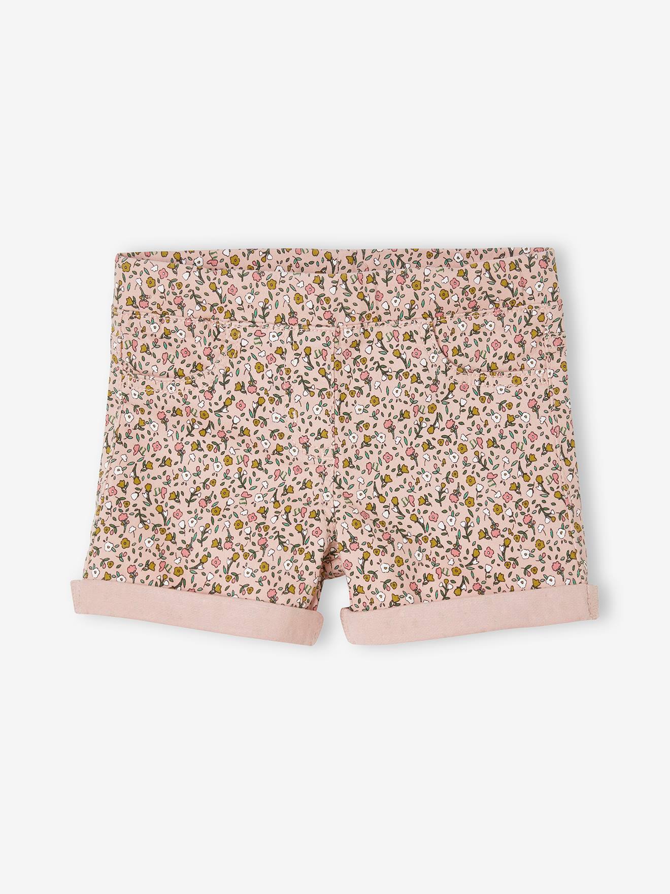 Short Treggings with Flower Print