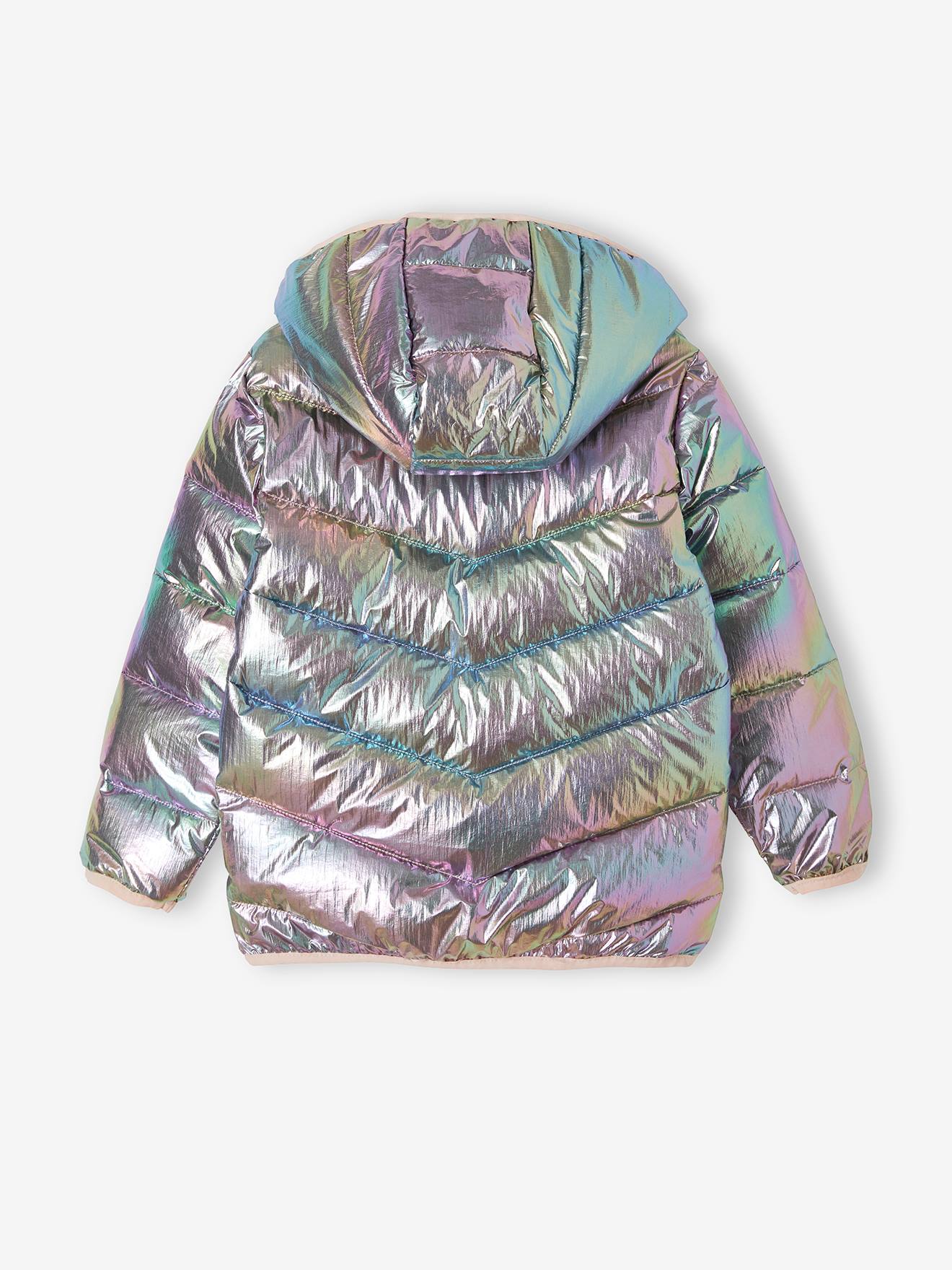 Girls 2025 iridescent coat