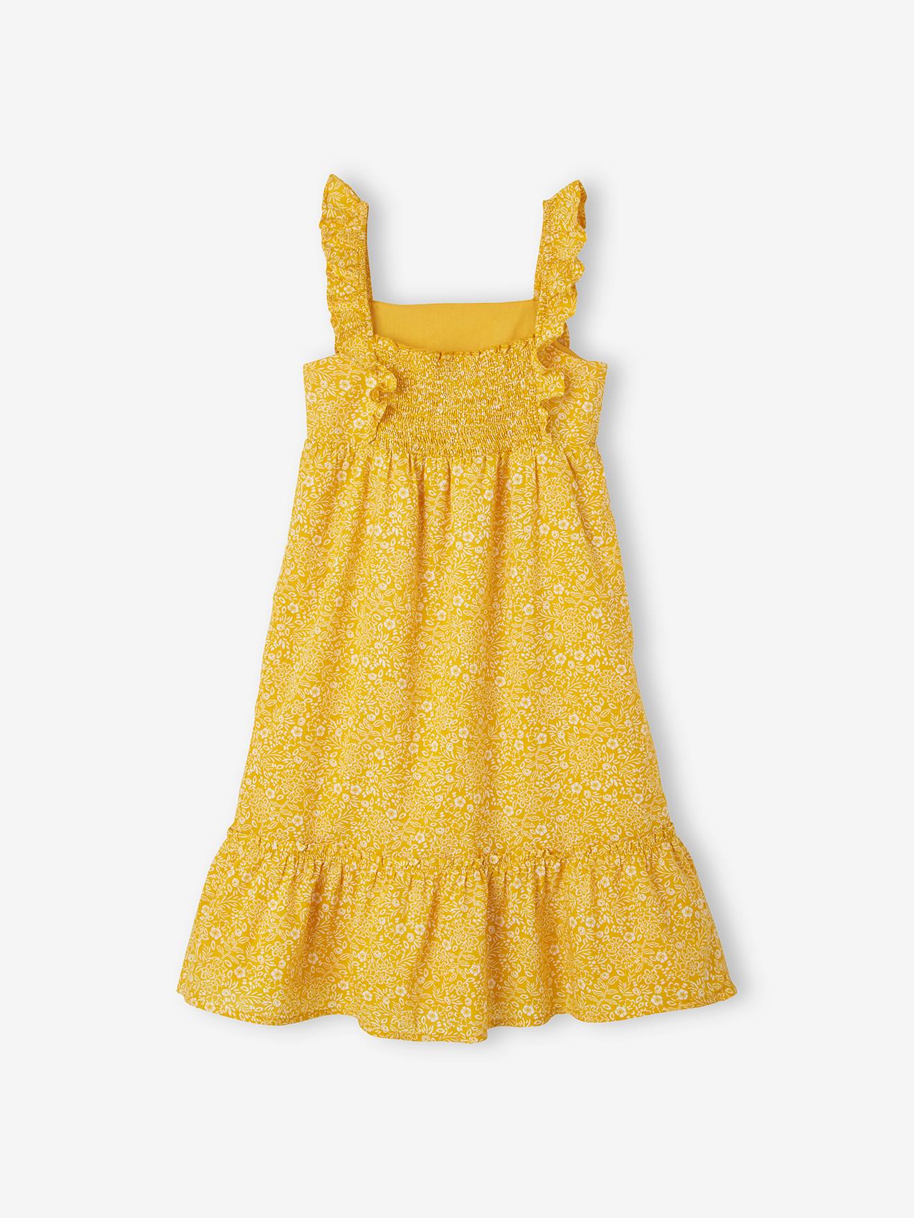 Big girls hot sale yellow dress