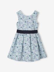 Girls-Dresses-Occasion Wear Dress with Floral Print, for Girls