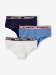 Girls-Underwear-Knickers-Pack of 3 Shorties for Girls, Oeko-Tex®