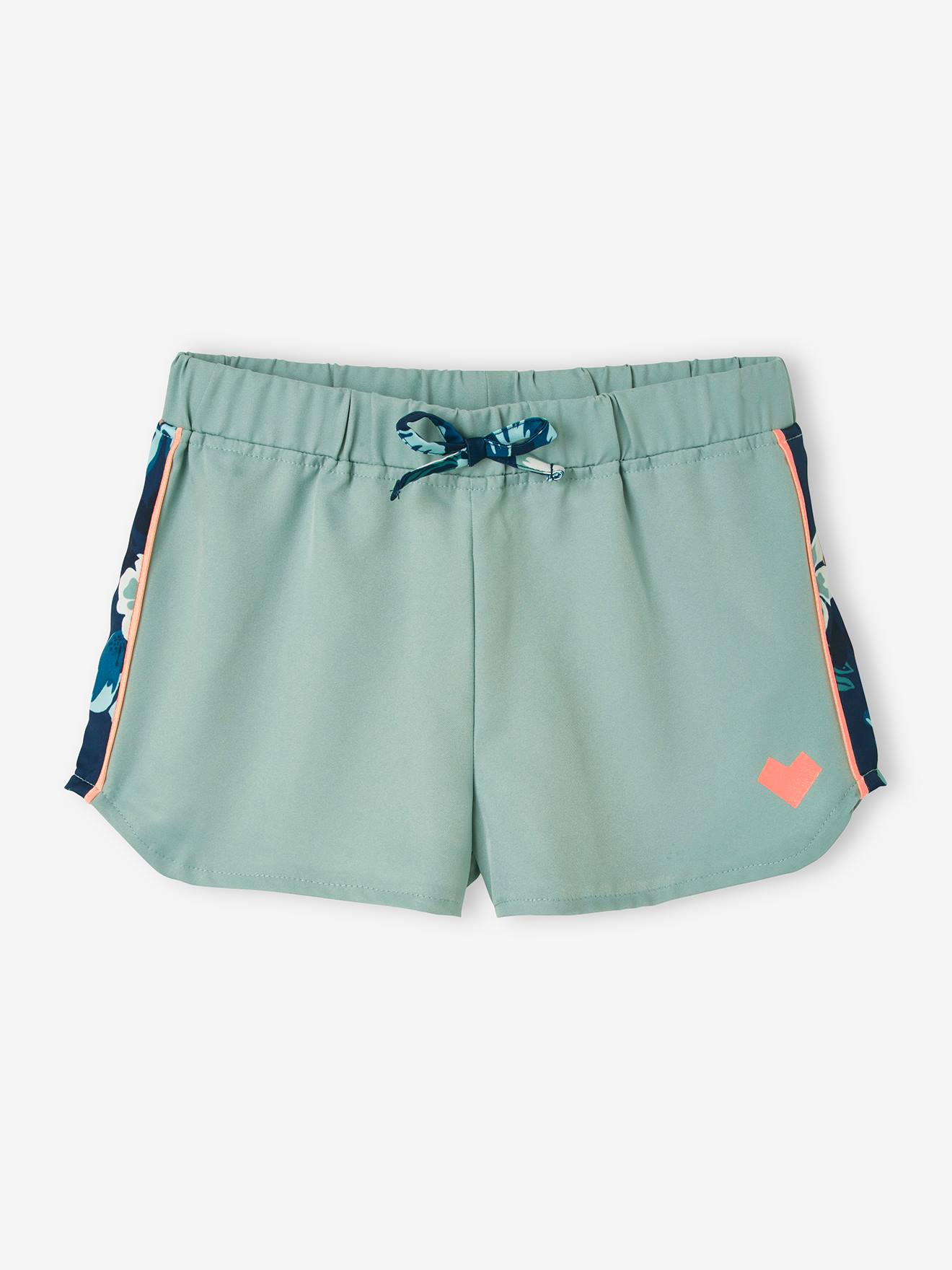 Girls Teal Sports Shorts