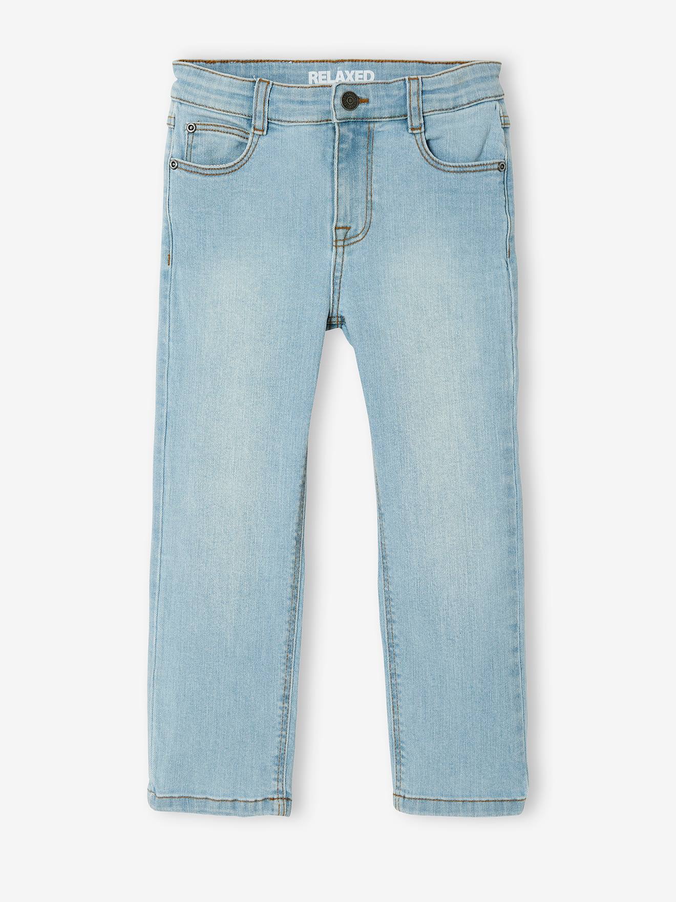 Loose-Fit Baggy Jeans, for Boys - blue 