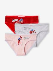 Girls-Underwear-Knickers-Pack of 3 Briefs for Children, Miraculous®: The Adventures of Ladybug