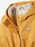Hooded Parka with Recycled Polyester Padding, for Girls BLUE LIGHT SOLID+YELLOW MEDIUM SOLID 