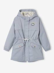 Girls-Coats & Jackets-Coats & Parkas-Hooded Parka with Recycled Polyester Padding, for Girls
