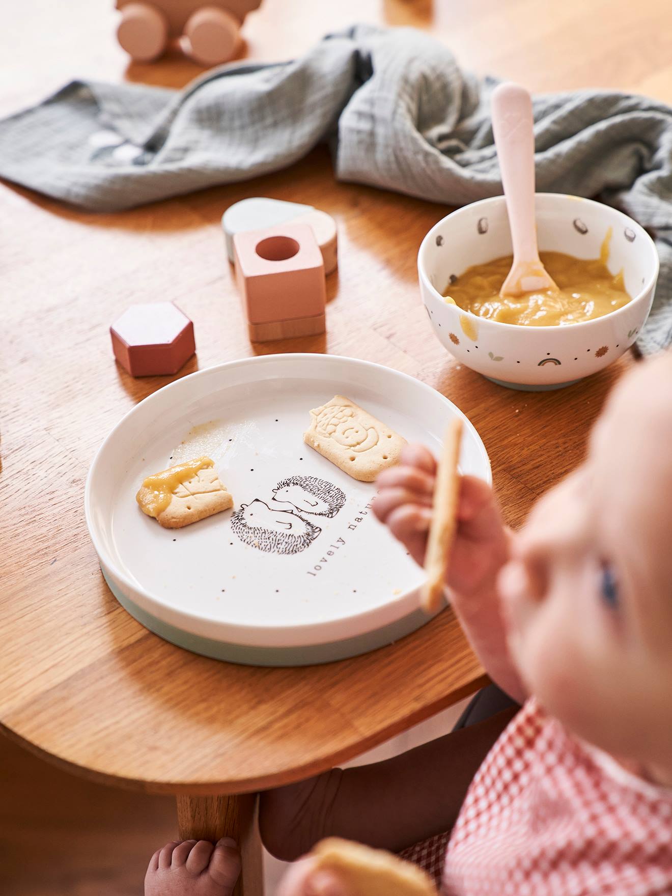 Ceramic & Silicone Mealtime Set