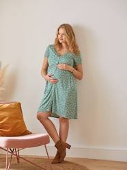 -Adaptable Loose-Fitting Dress, Maternity & Nursing Special