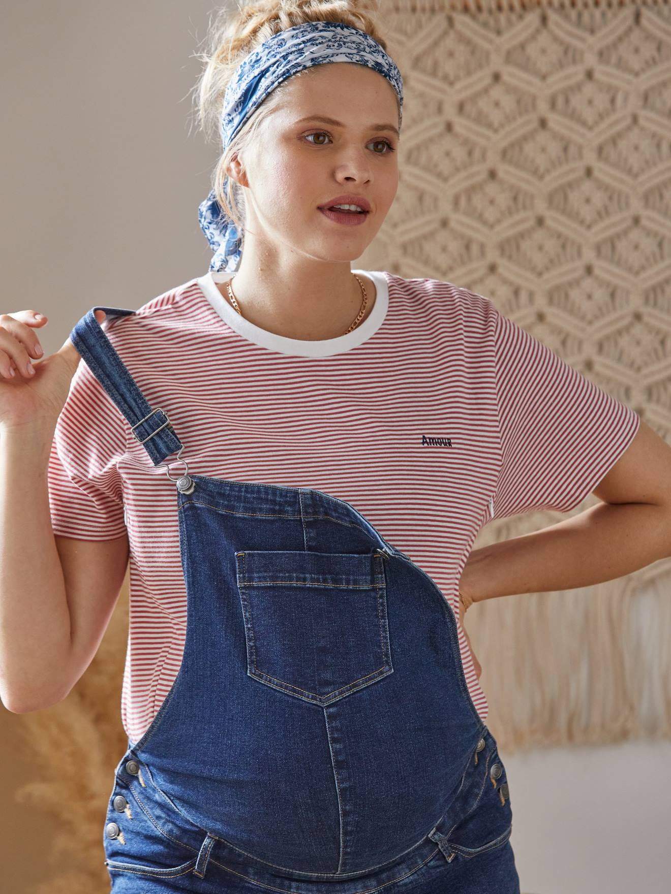 Striped Cotton T-Shirt