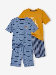 Boys-Nightwear-Pack of 2 Whale Pyjamas for Boys, Oeko-Tex®