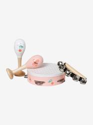 Toys-Set of Maracas, Tambourine, Tambourine with Rattles - FSC® Certified