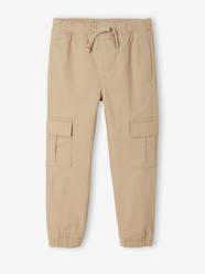 Boys-Trousers-Pull-On Cargo-Type Trousers for Boys