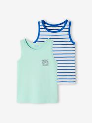 Boys-Tops-T-Shirts-Set of 2 Tank Tops for Boys