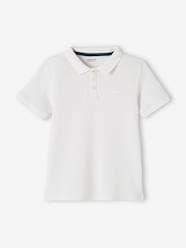 Boys-Tops-Short Sleeve Polo Shirt, Embroidery on the Chest, for Boys
