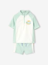 Boys-Swim & Beachwear-UV Protection T-Shirt + Boxer Set for Boys