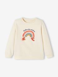 Girls-Cardigans, Jumpers & Sweatshirts-Sweatshirts & Hoodies-Fancy Sweatshirt for Girls