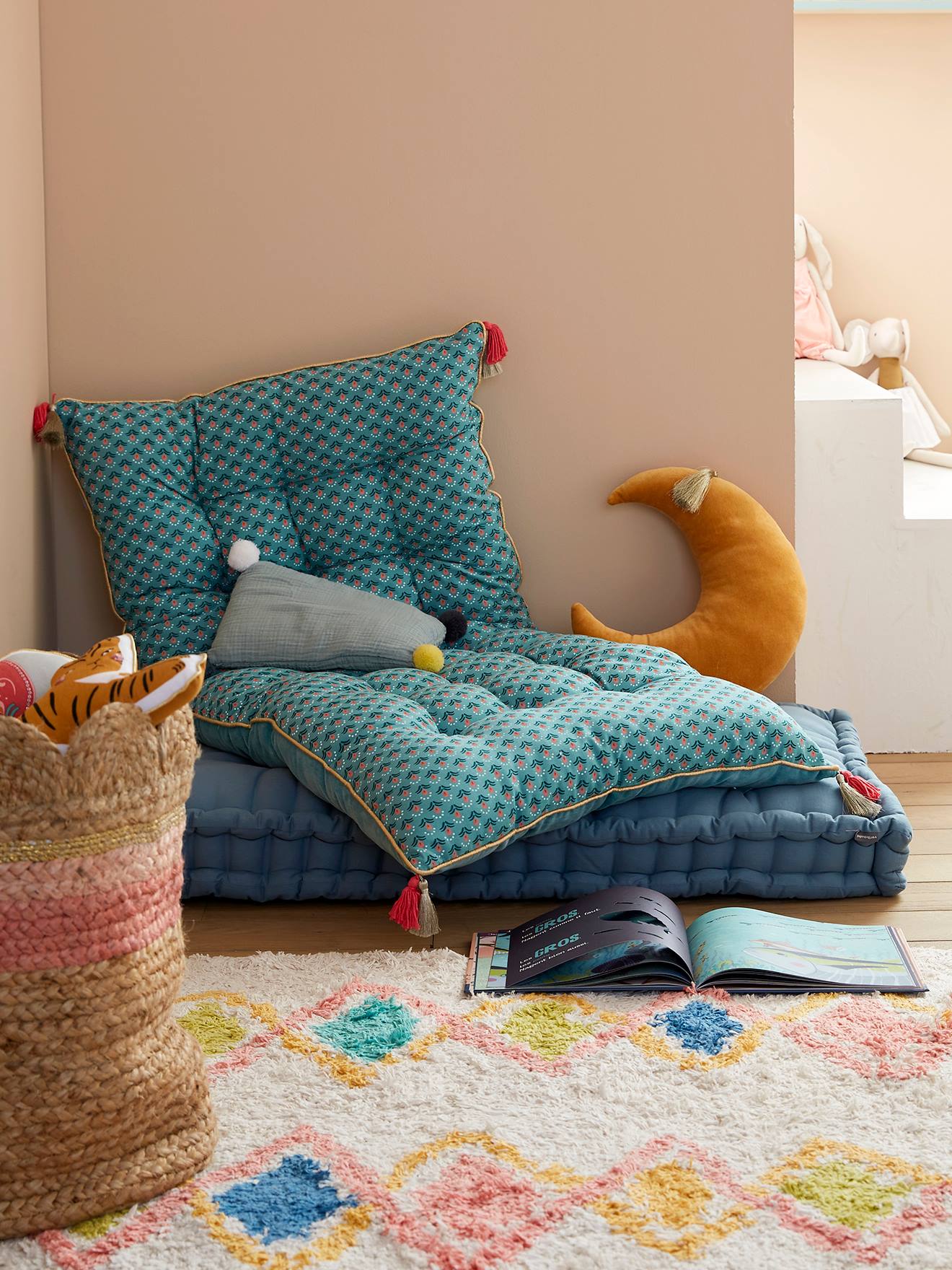 Kids' Floor Cushions Floor Futons & Floor Cushions for Children