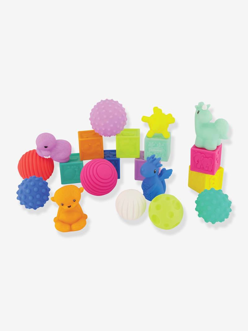 Balls, Blocks & Buddies by INFANTINO blue bright 2 color/multicol, Toys Vertbaudet