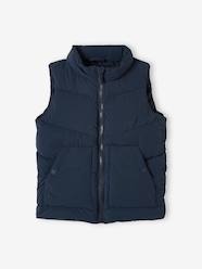 Boys-Coats & Jackets-Padded Jackets-Hooded Bodywarmer with Recycled Polyester Padding, for Boys