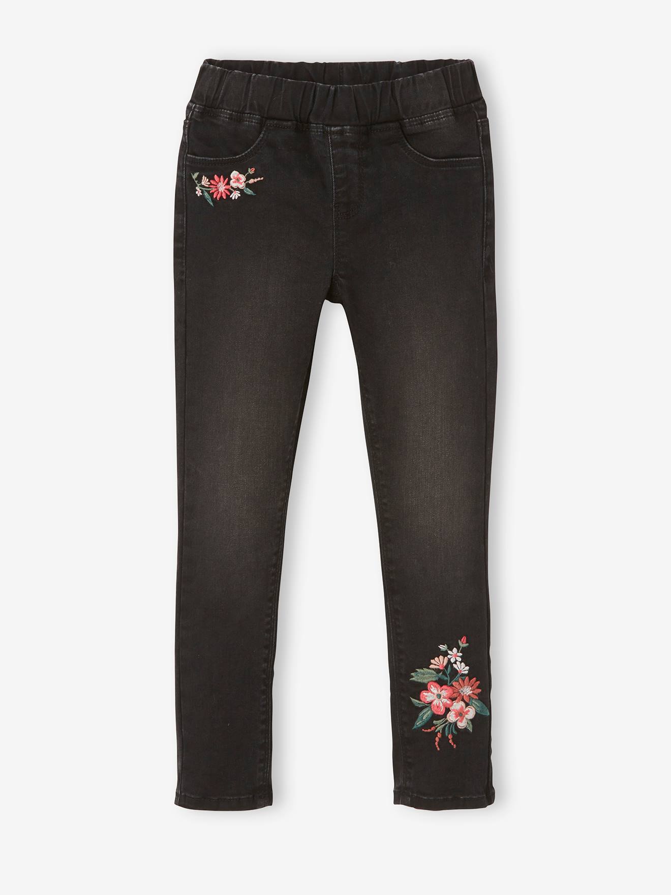 Embroidered Waterless Treggings