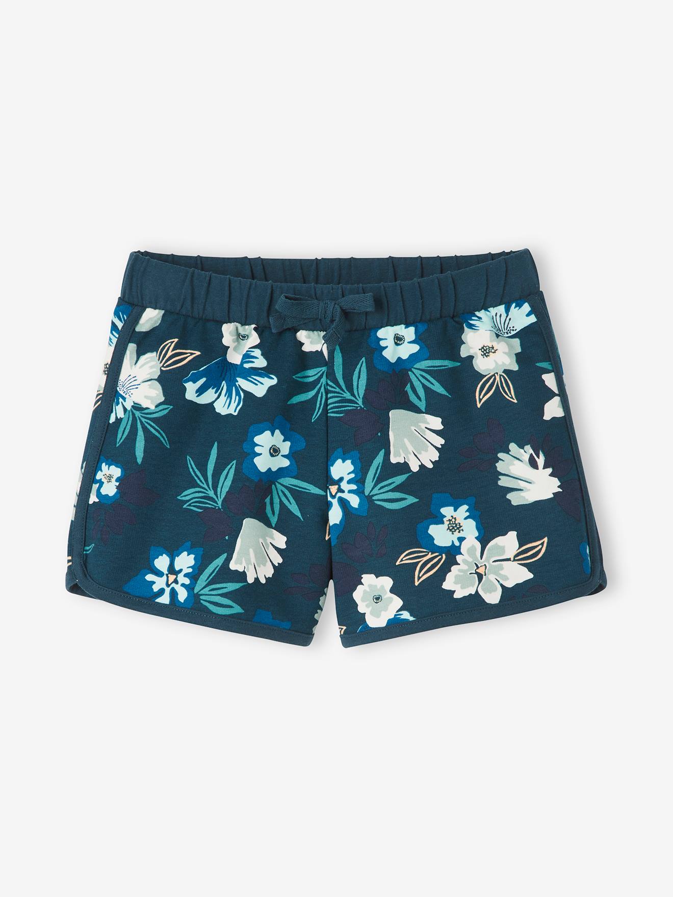 Sports Shorts with Floral Print