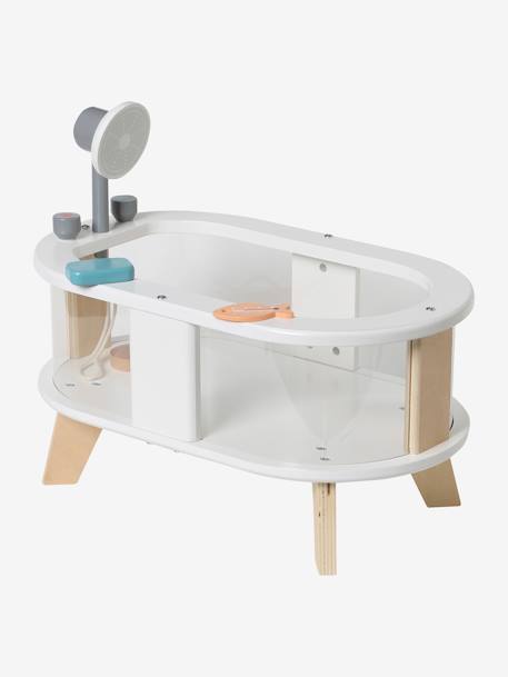 Doll Bathtub in Plexiglas/FSC® Wood WHITE LIGHT SOLID 