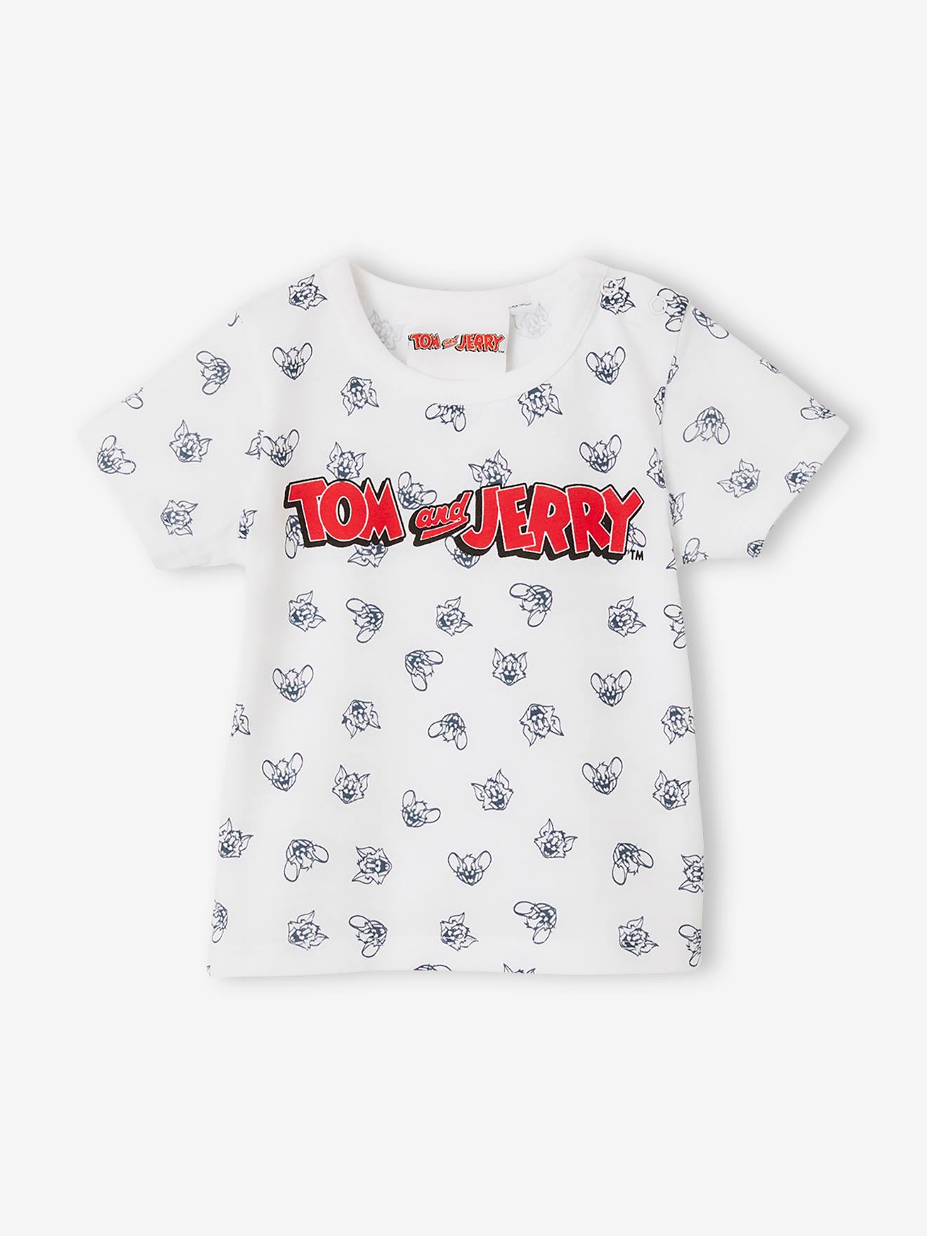 Tom & Jerry(r) T-Shirt for Babies white light all over printed
