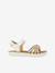 Sandals for Girls, Goa Multi - Nappa SHOO POM® WHITE LIGHT SOLID 
