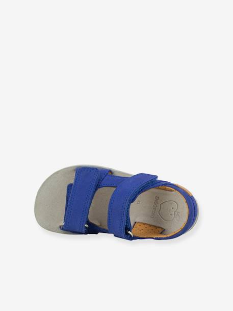 Sandals for Boys, Goa Boy Scratch - N by SHOO POM® BLUE BRIGHT SOLID+BLUE DARK SOLID 