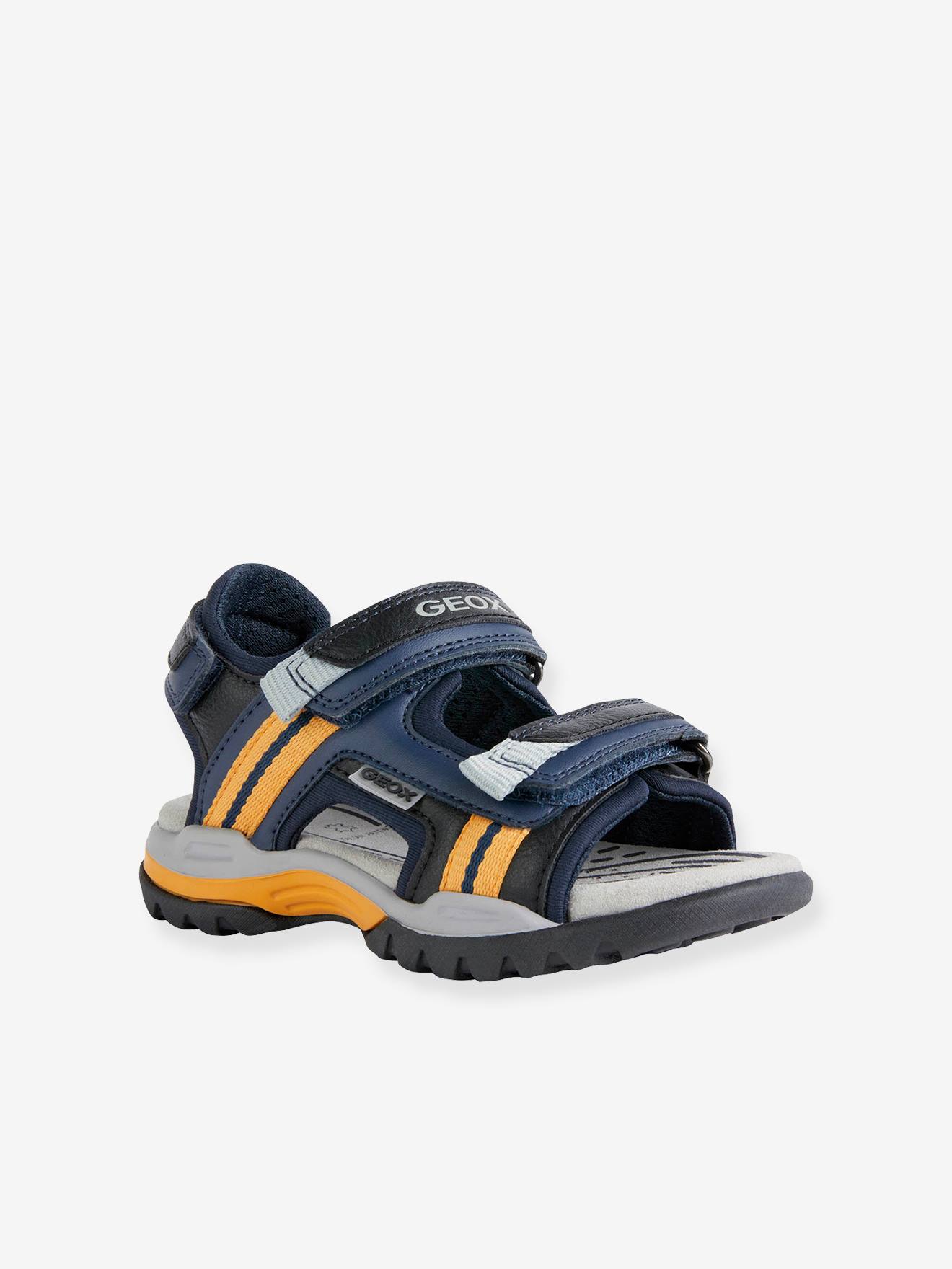 compromiso Interacción proteccion Sandals for Boys, J. Borealis B.A by GEOX® - blue medium solid, Shoes |  Vertbaudet