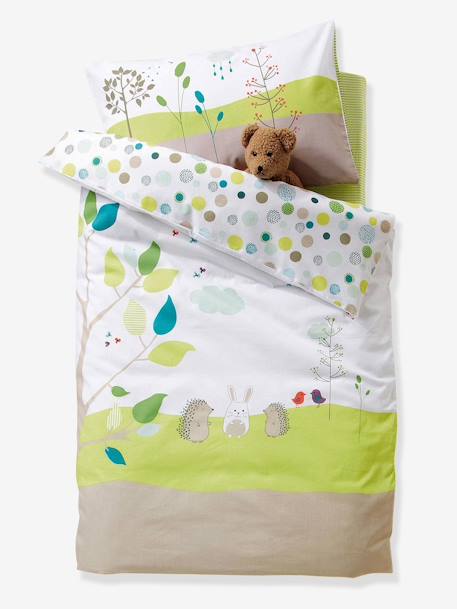 Baby Pillowcase, Picnic Theme SECRET GARDEN 