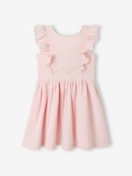 Girls-Occasion Wear Dress with Shimmery Thread, for Girls