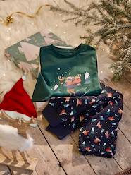 Boys-Nightwear-Christmas Gift Set, Pyjamas + Beanie for Boys