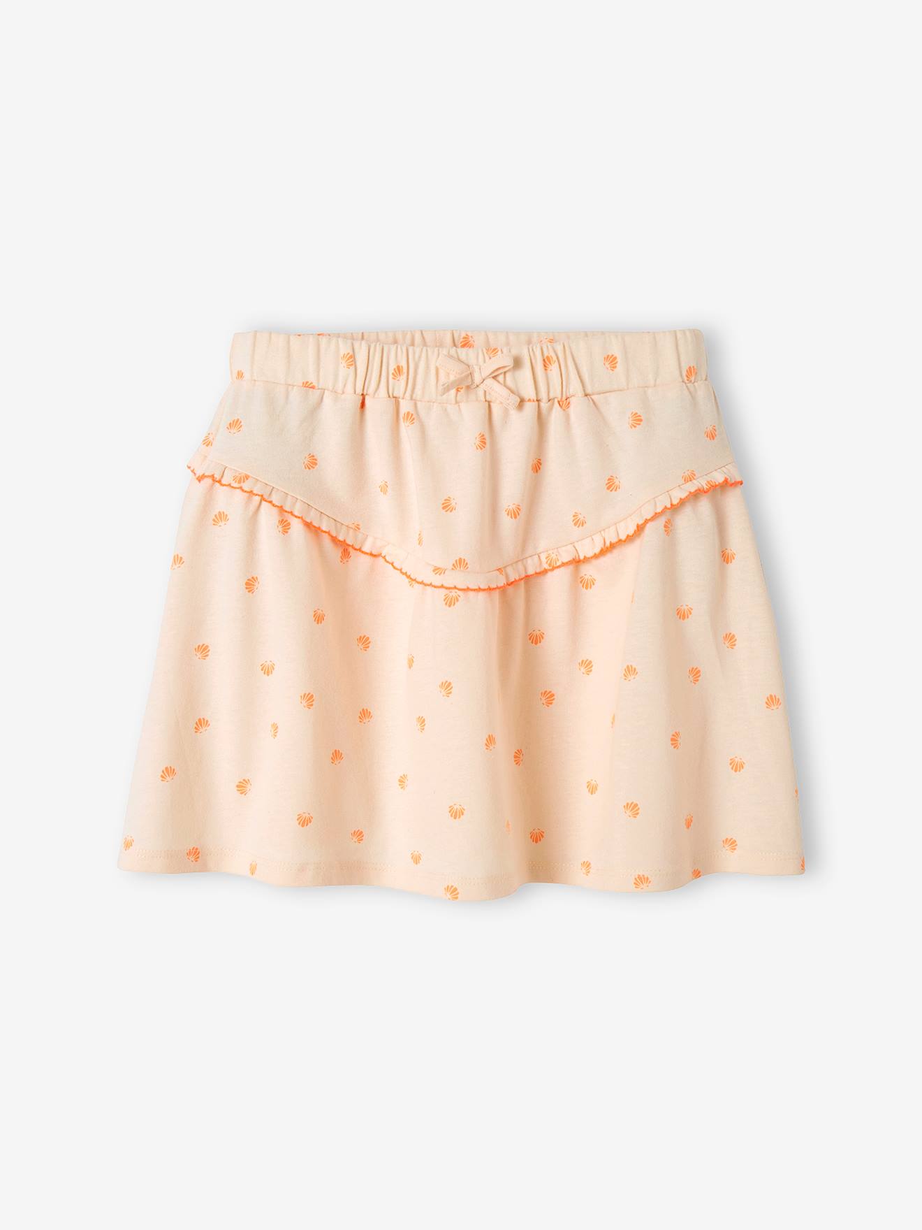 Skirt with Printed Shells