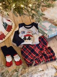 Boys-Nightwear-Christmas Gift Box, "Oh! Oh! Oh!" Pyjamas + Socks for Boys