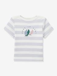 Baby-T-shirts & Roll Neck T-Shirts-Baby's organic cotton T-shirt with boat neckline