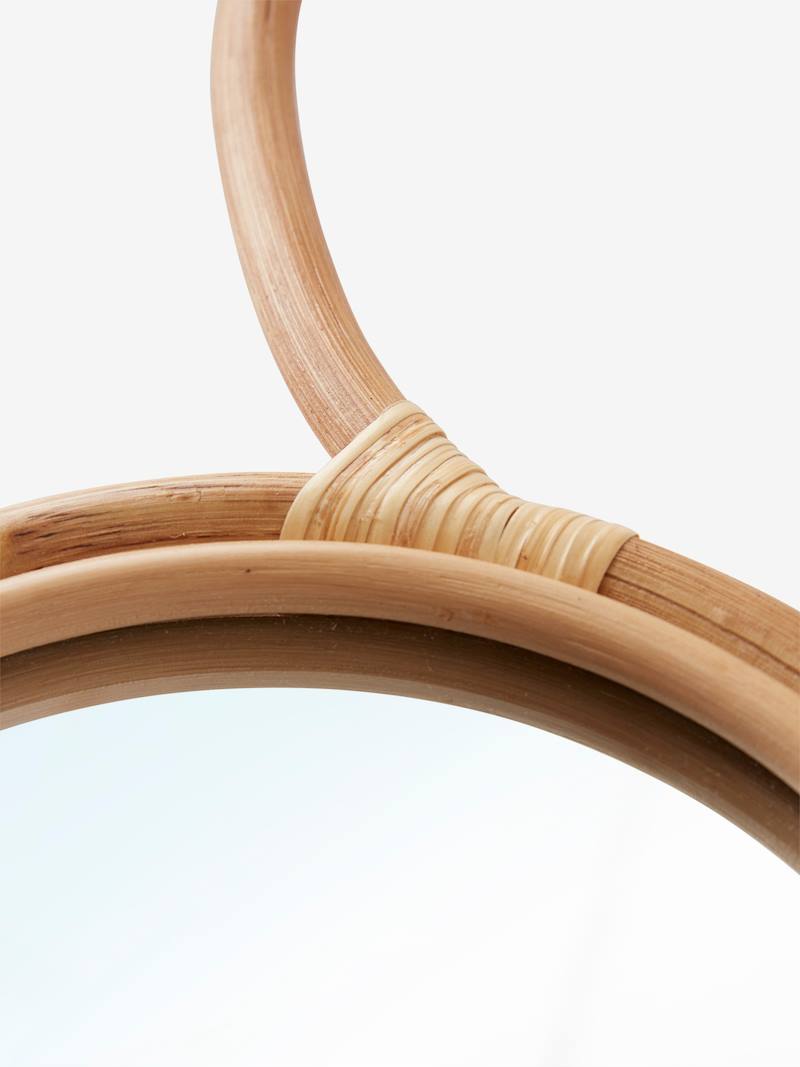 Cherry Mirror in Rattan no color, Bedding & Decor Vertbaudet