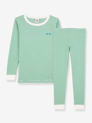 Boys-Nightwear-Snugfit Organic Cotton Pyjamas, Petit Bateau
