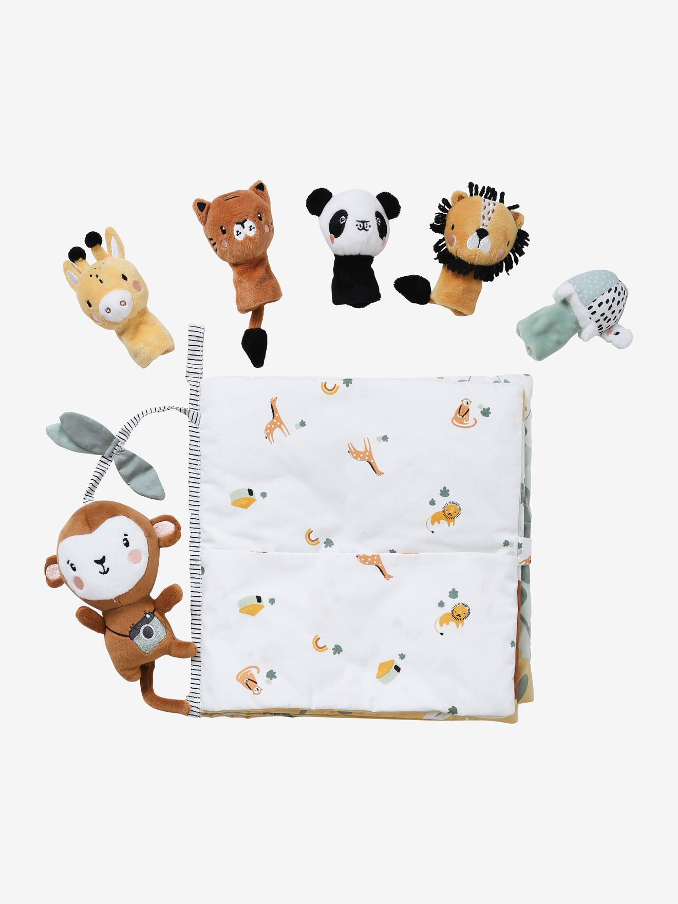 Activity Book + Velour Plush Toys