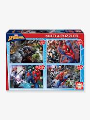 Toys-Educational Games-Puzzles-4 Progressive Puzzles, Spider-Man - EDUCA