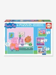 Toys-4 Progressive Puzzles, Peppa Pig - EDUCA