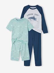 Boys-Nightwear-Ocean Pyjamas + Short Pyjamas Set for Boys, Oeko-Tex®