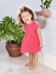 Baby-Dresses & Skirts-Dress in Cotton Gauze for Babies