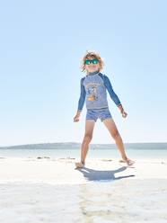 Boys-Swim & Beachwear-Anti-UV Swim Set: Top + Shorts, for Boys