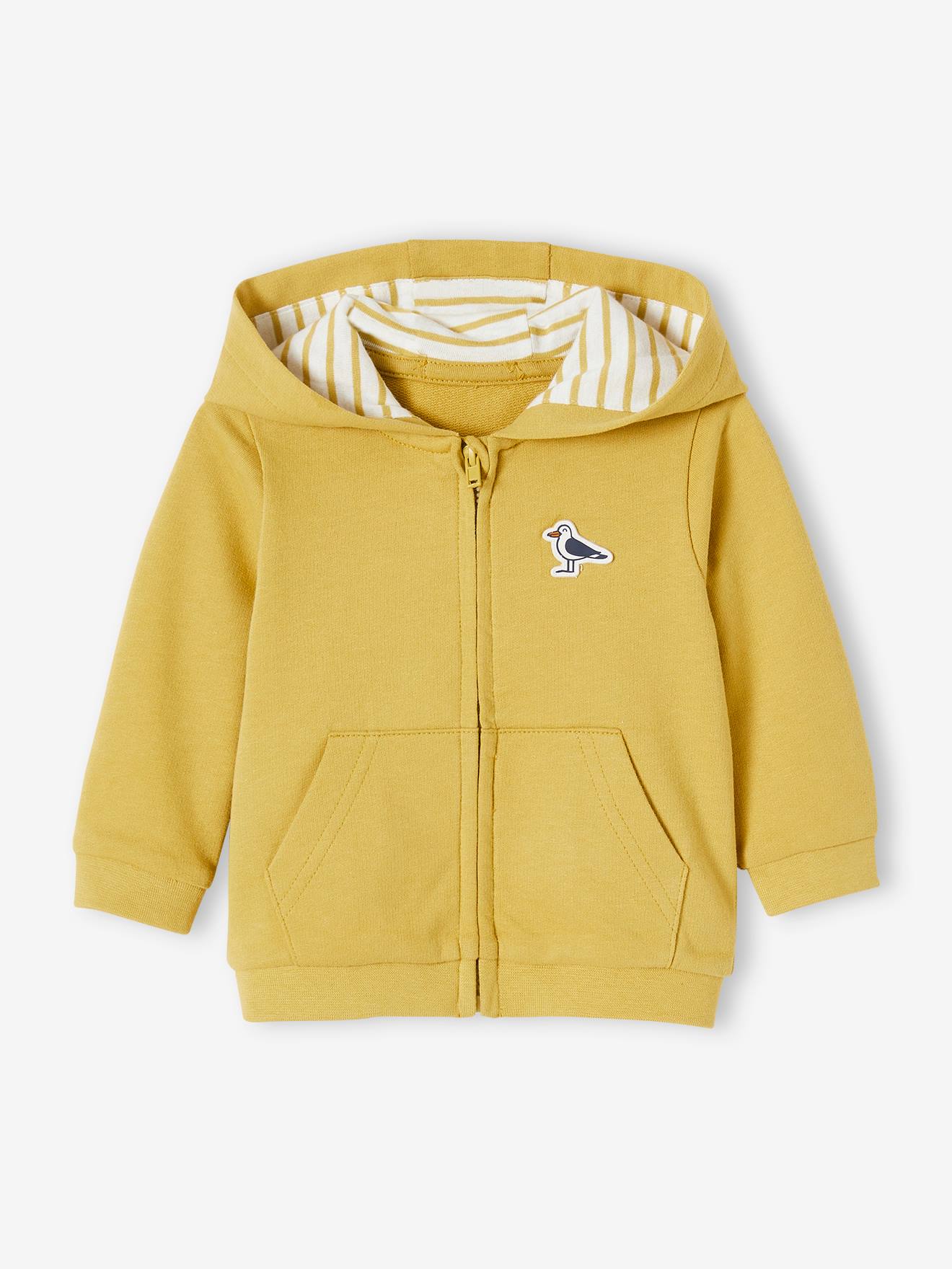Jacket with Hood \u0026 Zip For Baby Boys 