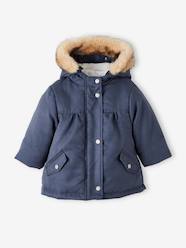 Baby-Outerwear-3-in-1 Parka for Baby Girls