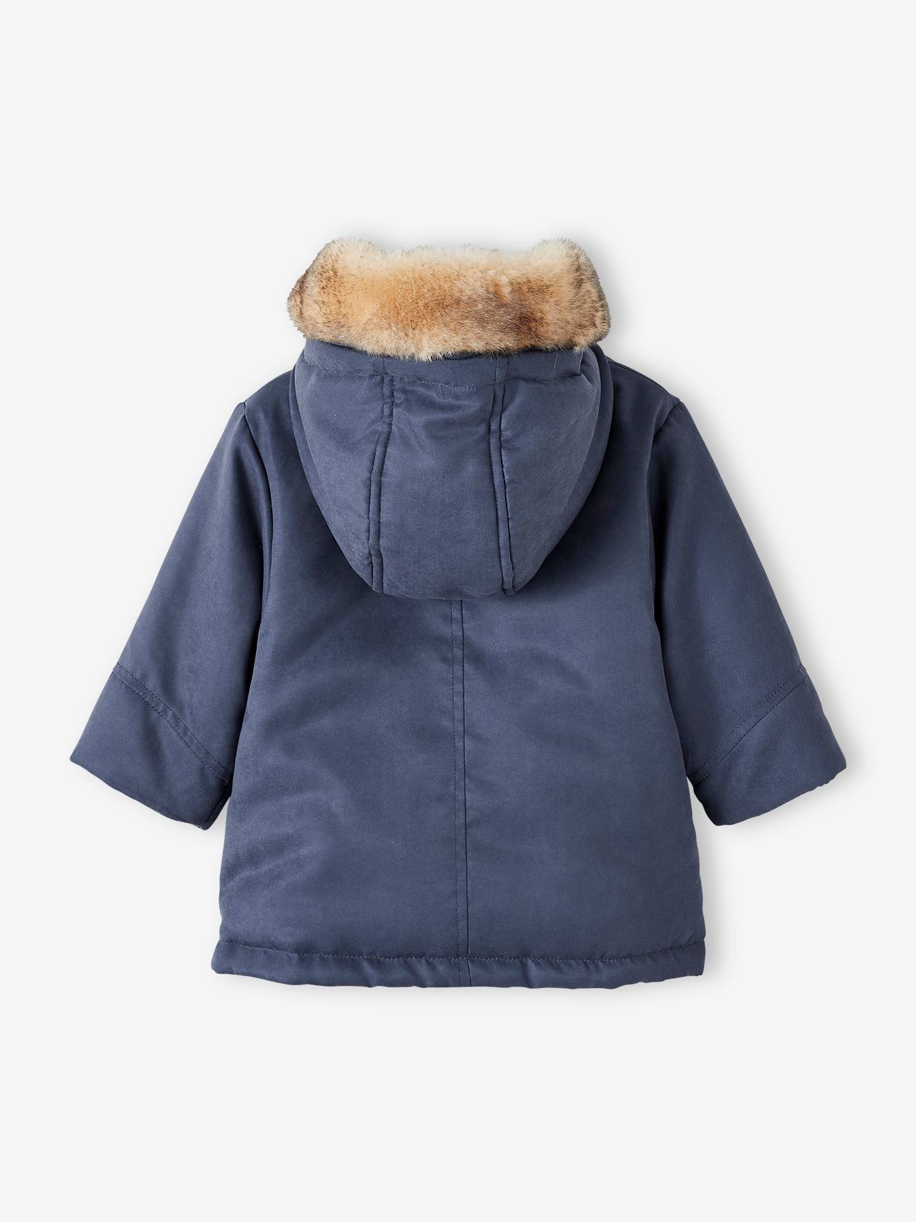 Baby girl store parka coat